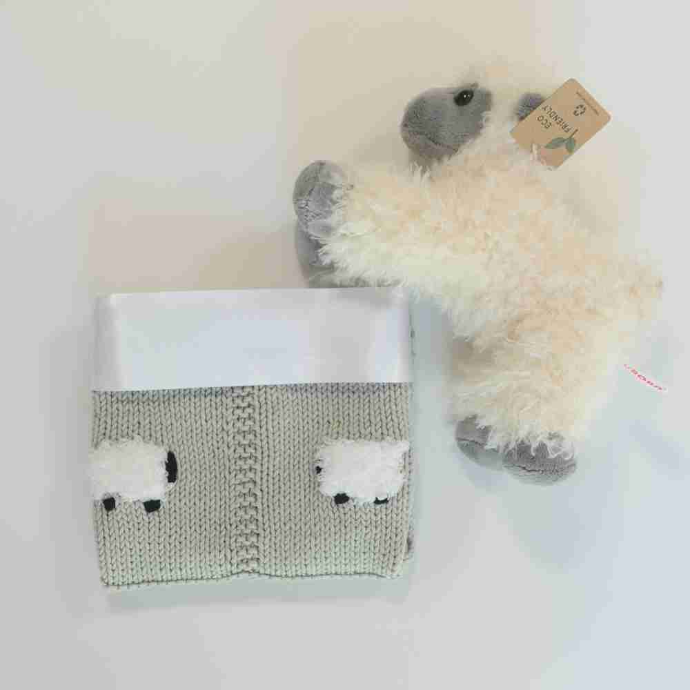 Handmade Lovey Blanket - Platinum