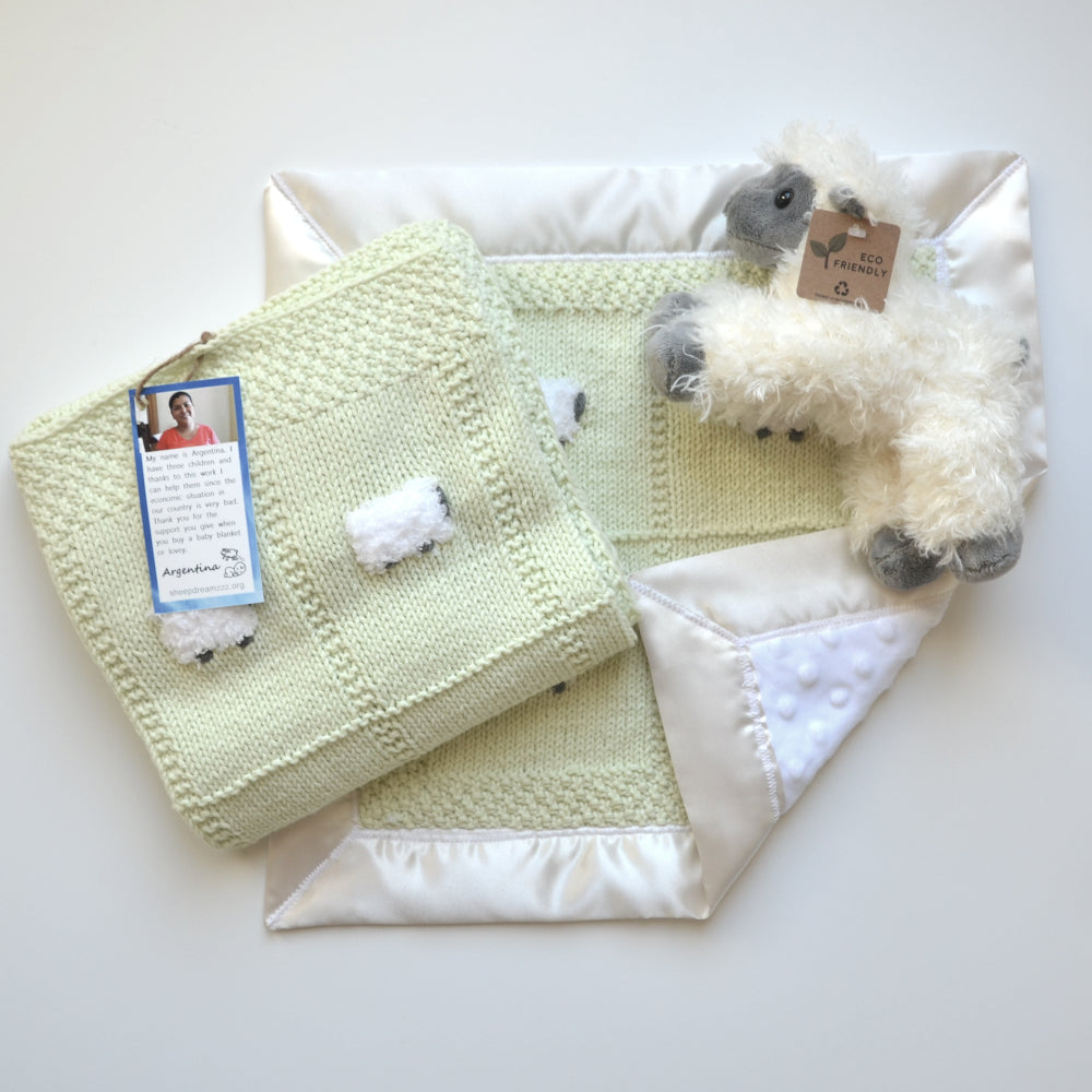 Key lime lightweight baby gift set