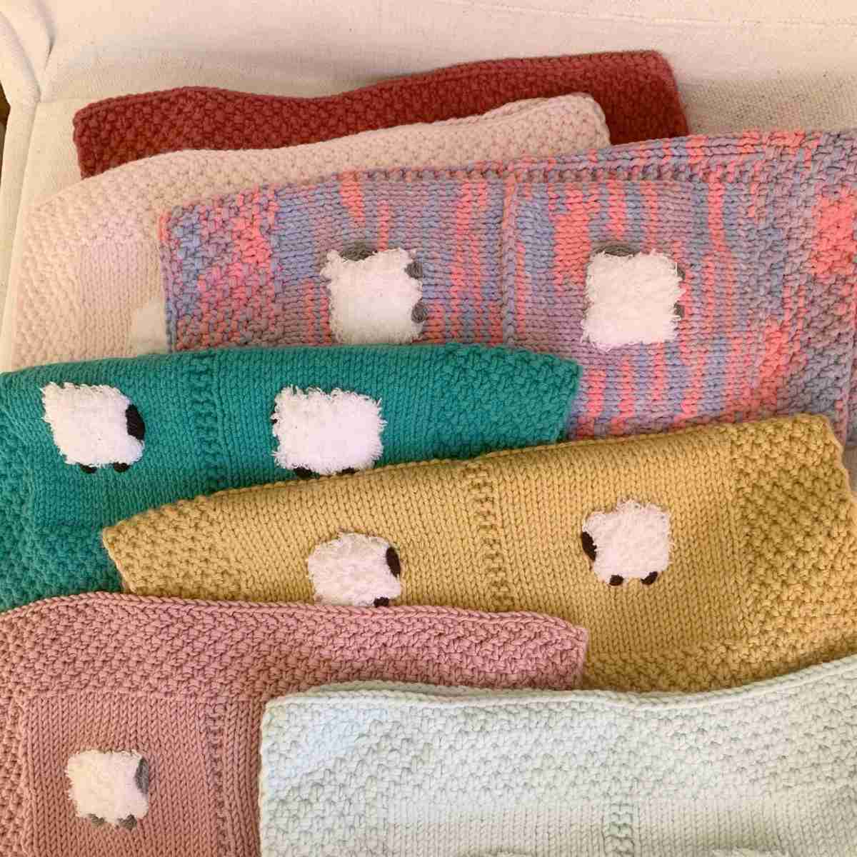 Handmade Lovey Blanket - Misc Colors