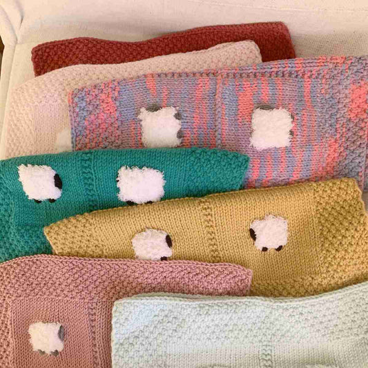 Handmade Lovey Blanket - Misc Colors